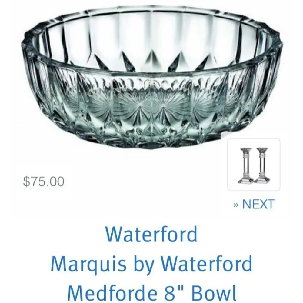 Waterford crystal bowl NEW in box